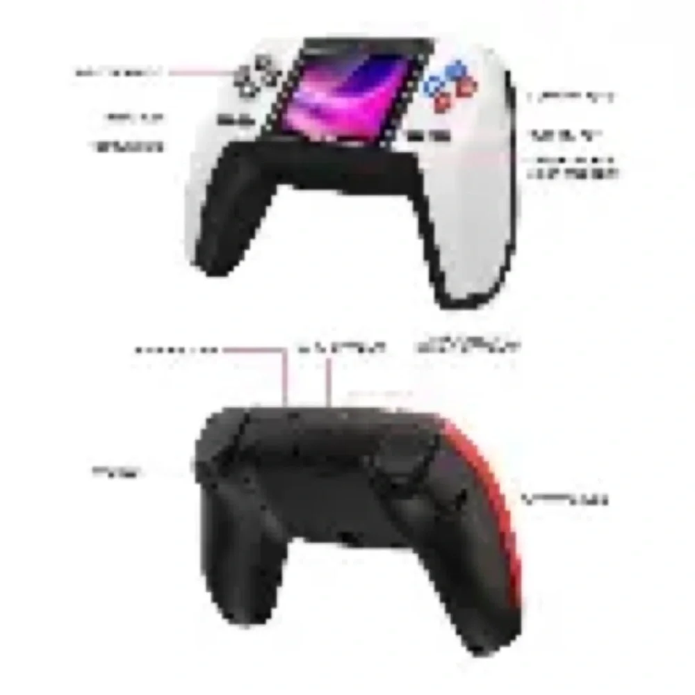 Handheld Portable Game Controllerview Retro Console - White/Black. NEW IN BOX.